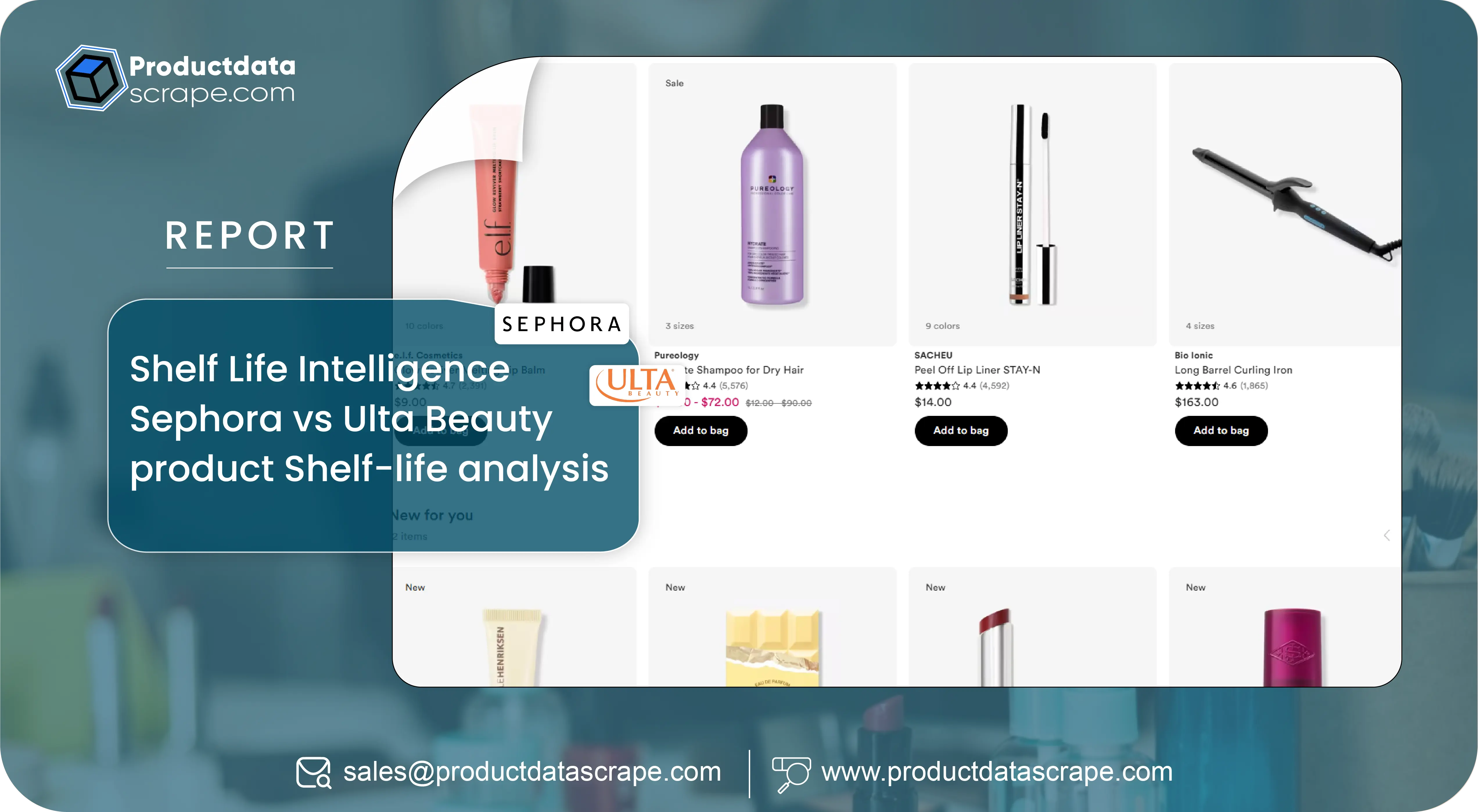 Shelf Life Intelligence Sephora vs Ulta Beauty product Shelf-life analysis